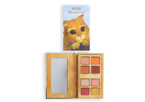 I Heart Revolution Shrek x I Heart Revolution, Puss in Boots Mini Eyeshadow Palette (Paletka cieni do powiek)
