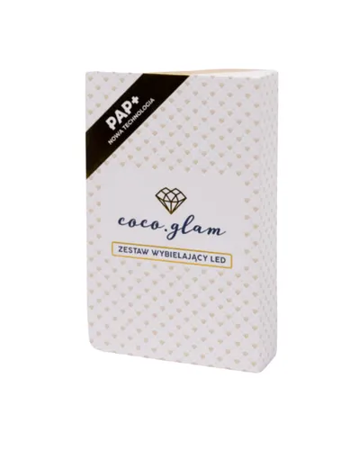 Coco Glam LED Zestaw wybielający zęby