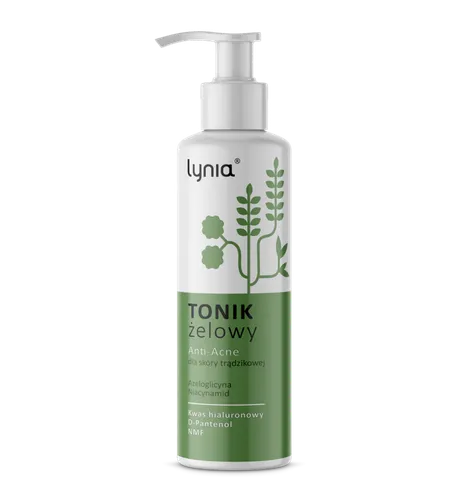 Lynia Tonik żelowy anti-acne dla skóry trądzikowej