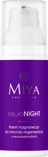 Miya Cosmetics neuroNIGHT, Krem naprawczy do nocnej regeneracji z neuropeptydami