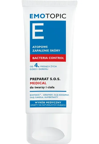 Emotopic Bacteria Control, Preparat S.O.S. `Medical` do twarzy i ciała
