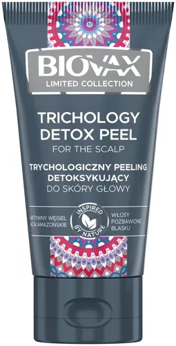 L'biotica Biovax Limited Collection, Trychologiczny peeling detoksykujący do włosów i skóry głowy - 2