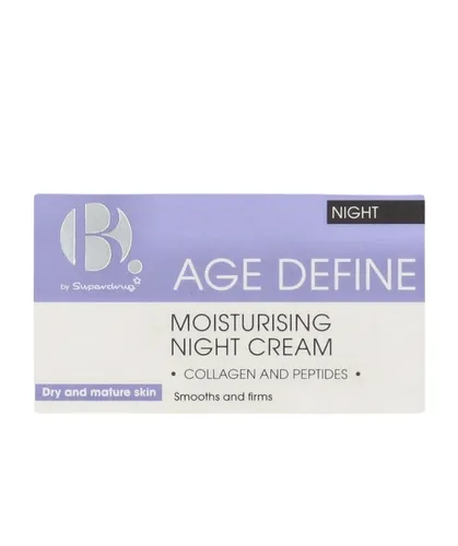 B by Superdrug Age Define, Moisturising Night Cream (Nawilżający krem na noc)