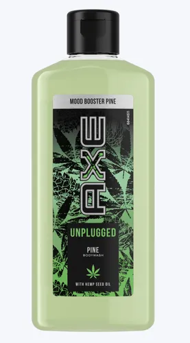 AXE Mood Booster Pine Unplugged Bodywash with Hemp Seed Oil (Żel pod prysznic `Konopie`)