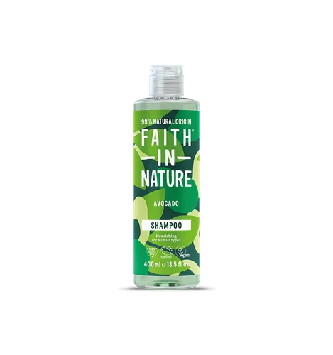 Faith In Nature Avocado Nourishing Shampoo (Szampon pielęgnujący do wszystkich rodzajów włosów z awokado) - 1