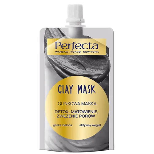 Perfecta Clay Mask, Glinkowa maska `Detox, matowienie, zwężenie porów`