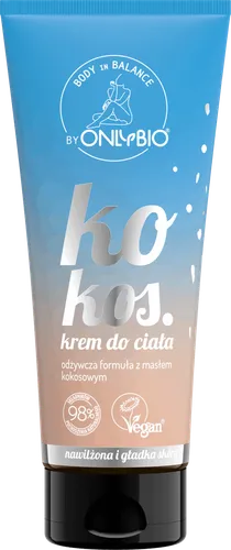 OnlyBio Body in Balance, Krem do ciała kokosowy