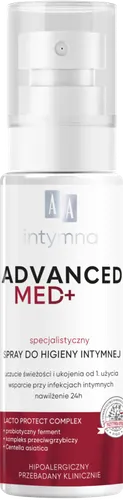 AA Intymna, Advanced Med+, Specjalistyczny spray do higieny intymnej