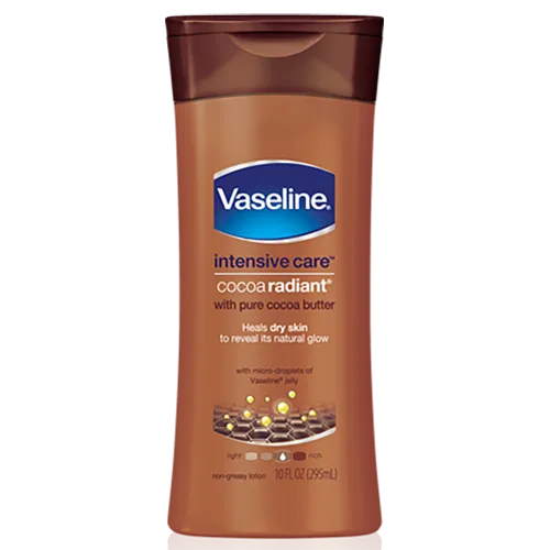 Vaseline Intensive Care, Cocoa Radiant Lotion (Balsam do ciała `Kakaowe rozświetlenie')