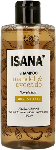 Isana Shampoo Mandel & Avocado (Szampon do włosów normalnych `Migdał i awokado`)