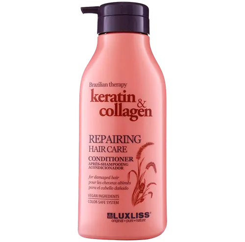 Luxliss Keratin & Collagen, Repairing Hair Care Conditioner (Naprawcza odżywka do włosów)