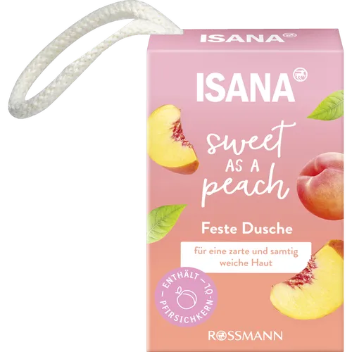 Isana Sweet as a Peach,  feste Dusche (Kostka myjąca)