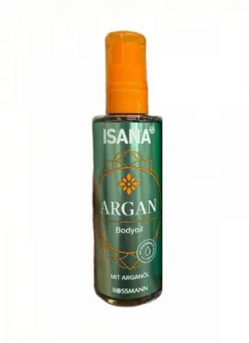 Isana Argan Body Oil, Olejek arganowy do ciała i włosów