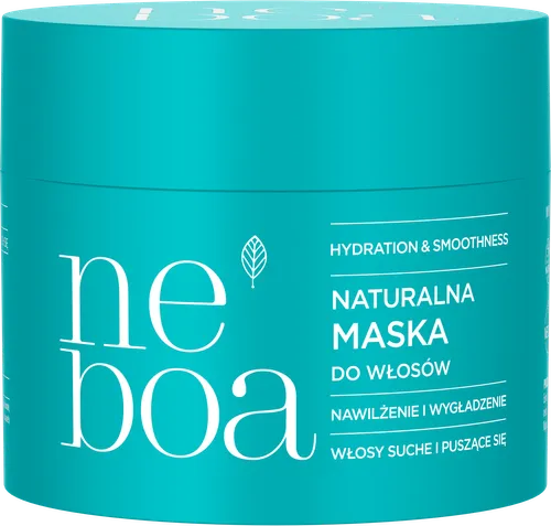 Neboa Hydration & Smoothness, Hair Mask (Naturalna maska do włosów `Nawilżenie i wygładzenie`)