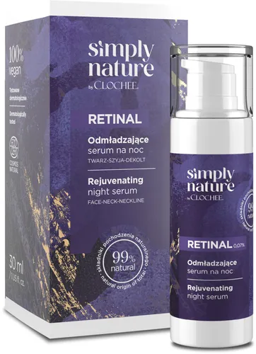 Clochee Simply Nature, Odmładzające serum na noc Retinal