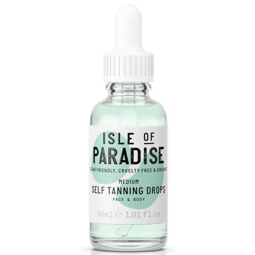 Isle of Paradise Self-Tanning Drops Medium (Kroplami samoopalającymi do średniej karnacji)