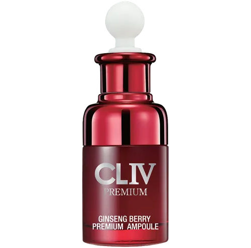 Cliv Premium Ginseng Berry Premium Ampoule (Energetyzująco-uelastyczniająca ampułka do twarzy z jagodami żeń-szenia)