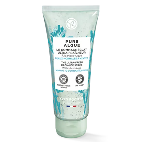 Yves Rocher Pure Algue, Le Gommage Eclat Ultra-Fraicheur (Peeling rozświetlający)