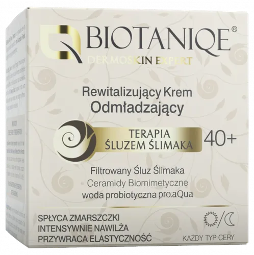 Biotaniqe Terapia Śluzem Ślimaka, Rewitalizujący krem odmładzający 40+ - 1