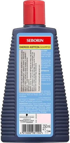 Schwarzkopf Professional Seborin Energie Koffein Shampoo (Szampon do włosów z kofeiną) - 2