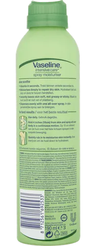 Vaseline Spray Moisturiser 'Aloe Soothe' (Balsam do ciała w sprayu) - 2