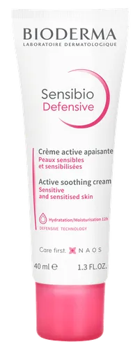 Bioderma Sensibio, Defensive (Lekki kojący krem do skóry normalnej i mieszanej) - 1
