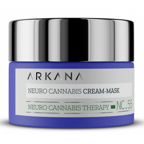 Arkana Neuro Cannabis Cream- Mask (Kanabisowa neuro krem-maska dla skór zestresowanych i dysfunkcyjnych)