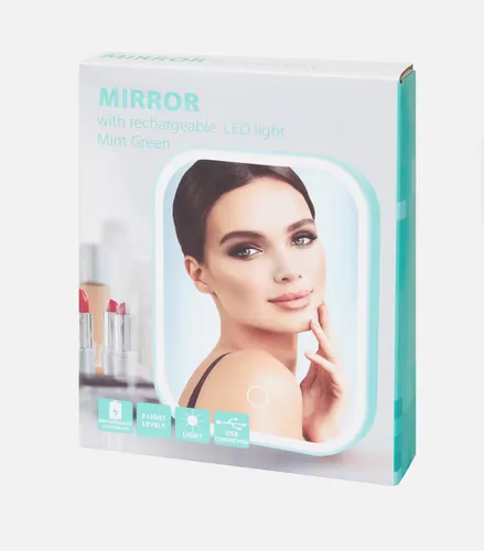 Action Mirror with Rechargable LED Light (Lusterko do makijażu z oświetleniem LED)