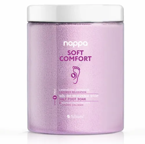 Silcare Nappa Soft Comfort, Lawendowe Odprężenie, Sól do moczenia  stóp