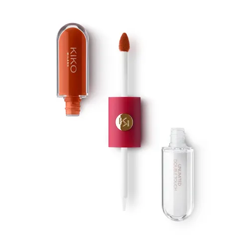 Kiko Milano Emma Roberts x Kiko Milano, Unlimited Double Touch (Pomadka i błyszczyk w płynie 2 w 1) - 2