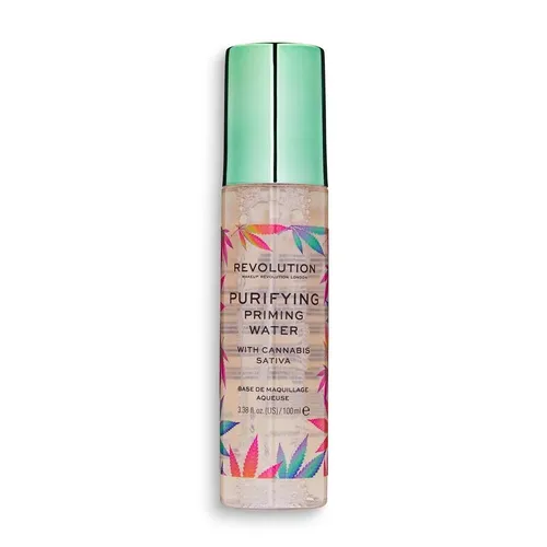 Revolution Beauty (Makeup Revolution) Purifying Priming Water with Cannabis Sativa (Spray pod makijaż z wyciągiem z konopii indyjskiej)