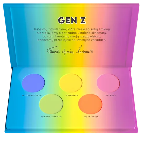 Bell Bell x Genzie, In Love With Myself Eyeshadow Palette (Paletka cieni do powiek) - 1