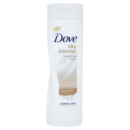 Dove Silky Shimmer, Nourshing Lotion (Odżywczo - rozświetlący balsam do ciała) (nowa wersja)