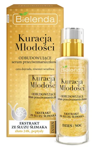Bielenda Kuracja młodości, Odbudowujące serum przeciwzmarszczkowe