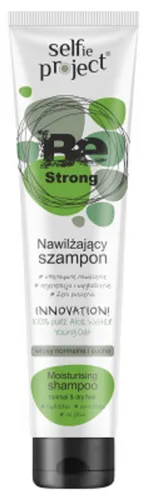 Selfie Project Be Strong, Nawilżający szampon do włosów normalnych i suchych