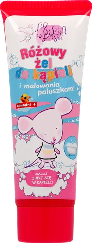Myszka w paski Żel do kąpieli i malowania paluszkami (różne rodzaje)