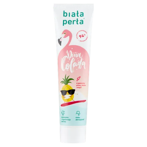 Biała Perła Wybielająca pasta do zębów `Pina Colada`