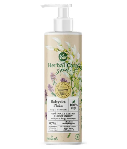 Herbal Care Spa, Odżywczy balsam bursztynowy `Bałtycka Plaża`