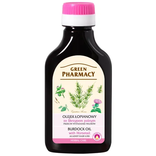 Green Pharmacy Olejek łopianowy ze skrzypem polnym przeciw wypadaniu włosów - 1