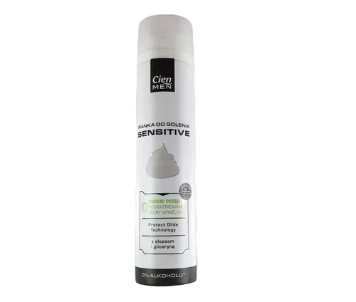 Cien Men, Sensitive, Pianka do golenia