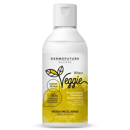 Dermofuture Precision Veggie, Woda micelarna `Ogórek i imbir`