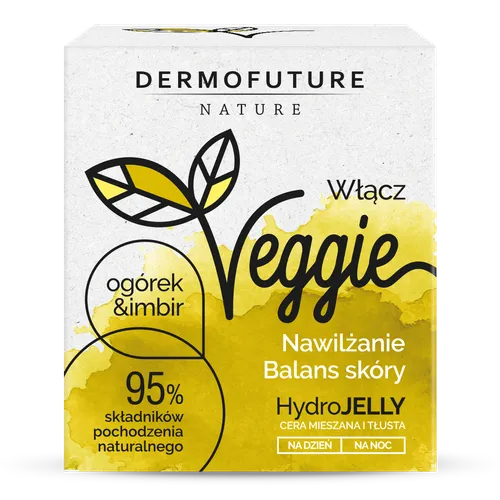 Dermofuture Precision Veggie, Hydrojelly żel-krem `Ogórek i imbir`