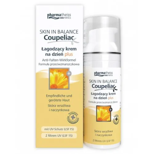 Pharmatheiss Cosmetics Skin in Balance, Coupeliac, Łagodzący krem na dzień