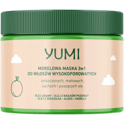 Yumi Morelowa maska do włosów wysokoporowatych - 3