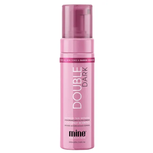 MineTan Double Dark Self Tan Mousse (Samoopalający mus)