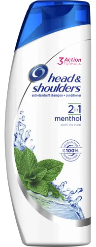 Head & Shoulders Szampon przeciwłupieżowy 'Menthol' - 1