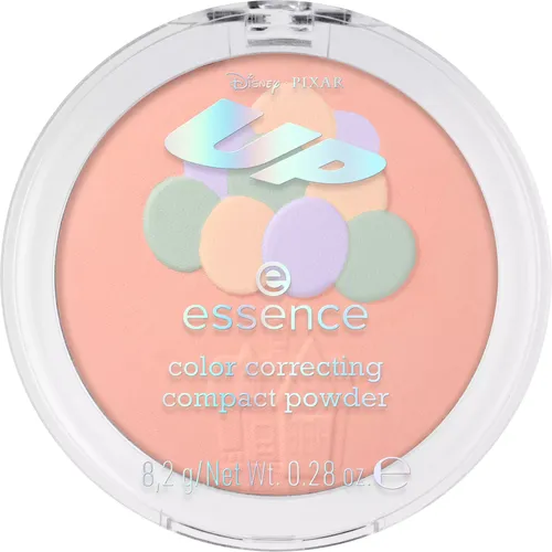 Essence Essence x Disney Pixar, Up, Color Correcting Compact Powder (Prasowany puder do twarzy)