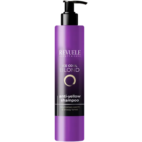 Revuele Beauty & Care, Ice Cool Blond Anti-Yellow Shampoo (Szampon do włosów blond)