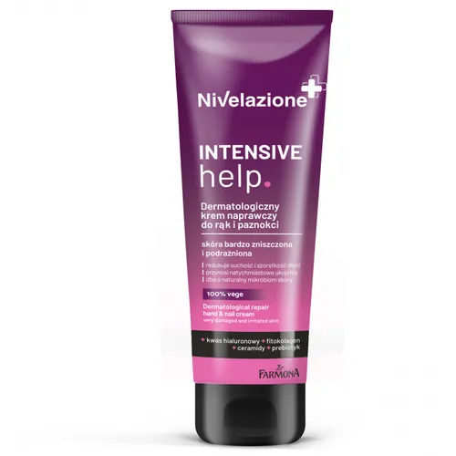 Nivelazione Intensive Help, Dermatologiczny krem naprawczy do rąk i paznokci