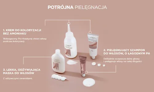 L'Oreal Paris Excellence Creme Universal Nudes No Ammonia Triple Care Color (Farba do włosów) - 5